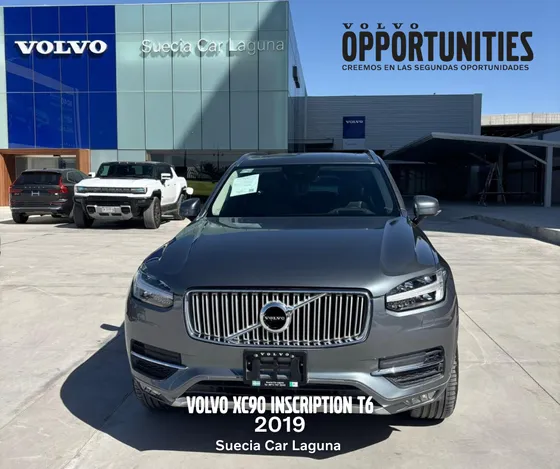 Volvo Xc90 4x4 5 Pts. T6 Momentum, 2.0t, Ta8, Piel, 5 Pas., Ra-20