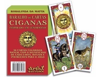 Kit 02 Baralho Cigano Com 36 Cartas - Ed.artha- Gratis | Mercado Livre