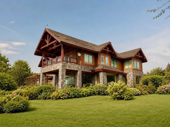 Casa De Lujo En Venta La Puntilla Villarrica (174971)