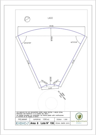 Lote En Venta/ Barrio San Sebastian/fondo A Laguna / Pilar/ Zona Norte 