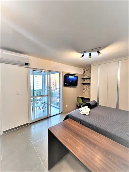 Lindo Studio Localizado Na Vila Mariana, Moderno E Com Varanda 