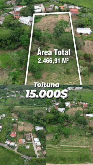 Ju Terreno En Venta, Toituna, A Pocos Minutos De Peribeca
