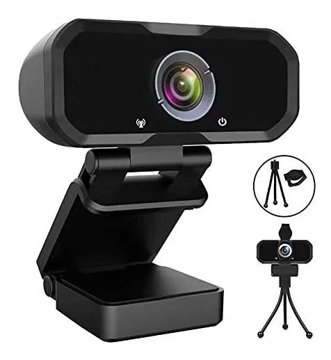 Camara Web Full HD 1080P con Doble Microfono para Pc y Laptop