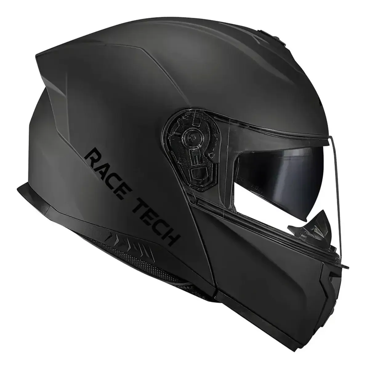 Capacete Race Tech Escamoteável Signal Monocolor Cinza Fosco Tamanho 62 — foto 1