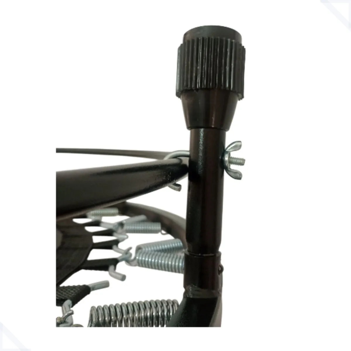 Jump Cama Elastica Academia Profissional Aro Reforço 180kg Preto - Imagem 2