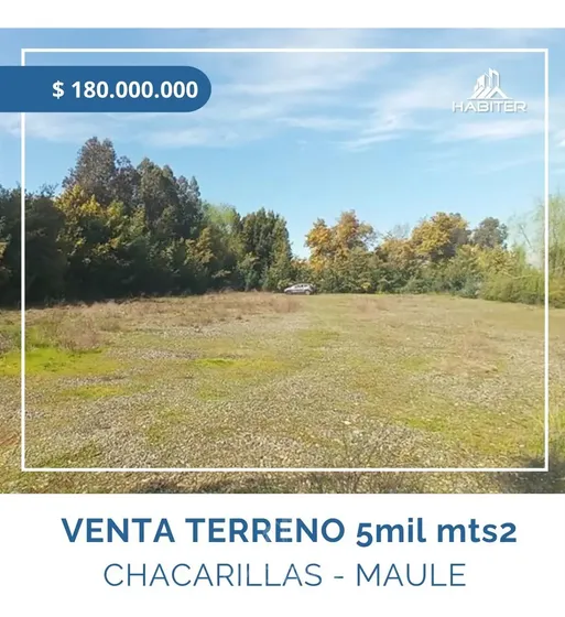 Se Vende Parcela 5mil Mt2, Chacarillas, Maule(33209)