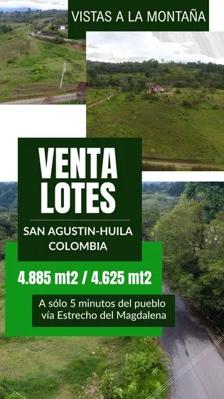 Venta De  Lote San Agustin -huila
