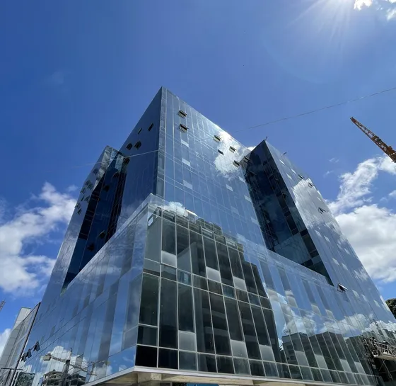 Las Mercedes/torre The Box/oficina 614m2/ Obra Gris/en Alquiler
