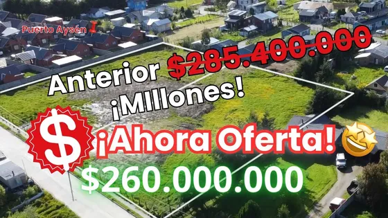 Sitios De 7300m2 En Puerto Aysen (82521)