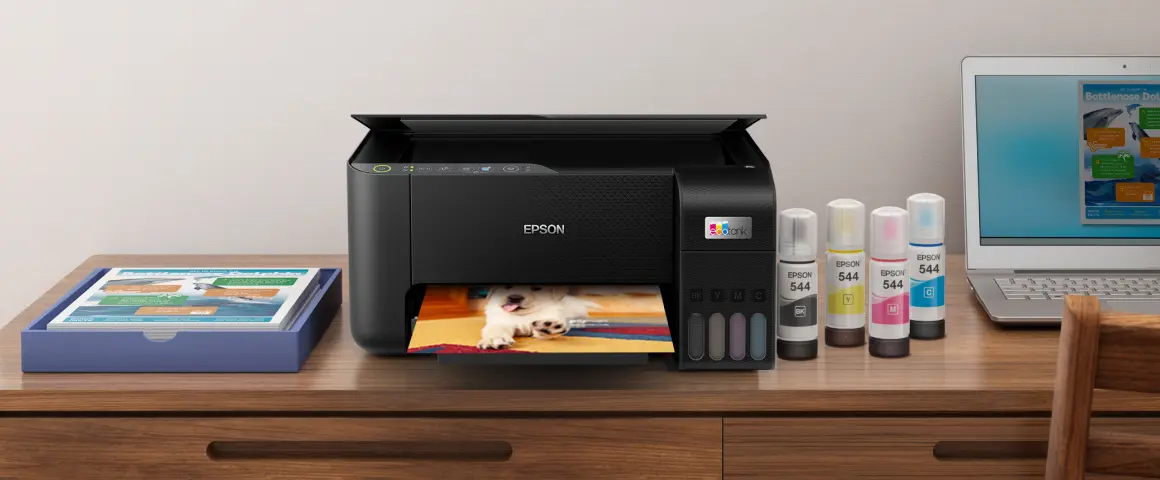 Impressora Multifuncional Cor Epson Ecotank L3250 Preto 127/220v