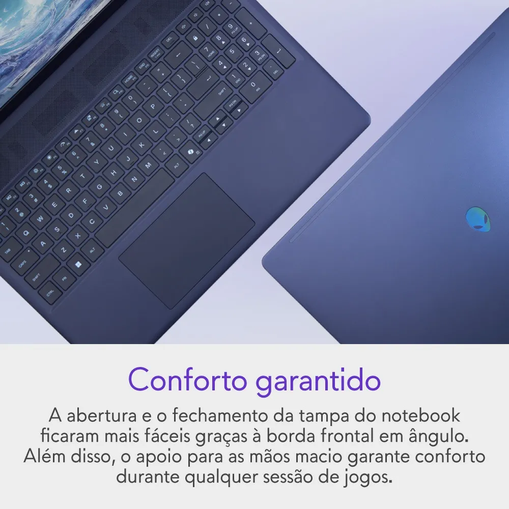 Notebook Dell Alienware Ac16-c7240h-a35 Core7 16gb Rtx Win11 Azul-escuro