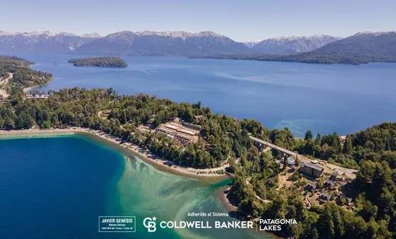 Venta Depto De Lujo, Con  Vistas Panorámicas Al Lago, Loft De 70 M2  Dos Lagos Villas Y Marinas Villa La Angostura