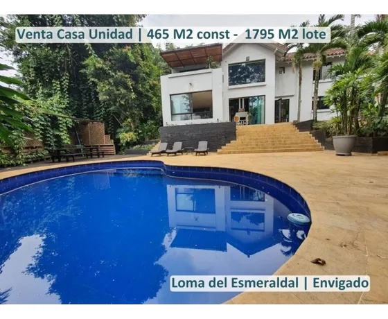 Venta Casa  Envigado El Esmeraldal Unidad Cerrada Con Piscina Privada