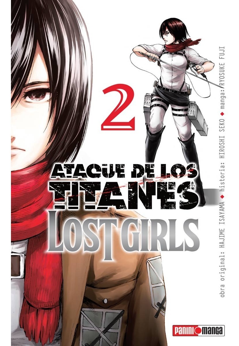 Attack On Titan: Lost Girls Panini Manga Attack On Titan Lost Girls N.2 | CASTORE MX