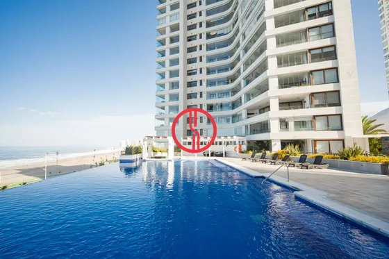 Se Vende Departamento Vista Al Mar En Exclusivo Condominio.