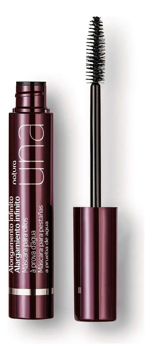 Kit Presente Una: Gloss Labial Hidratação Ativa Dourado 5ml + Máscara Cílios À Prova D'água Preto + Sacola P