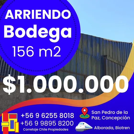 Arriendo De Bodega En San Pedro De La Paz