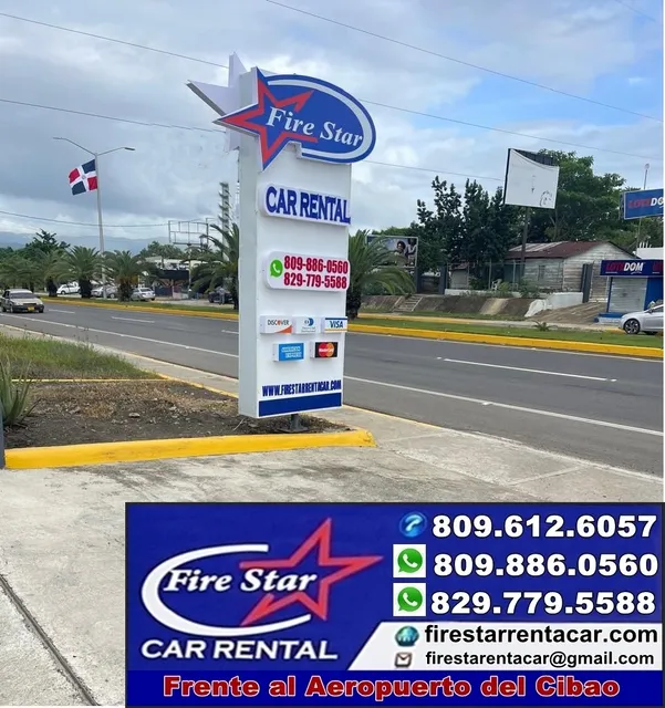 Fire Star Rent A Car, Rent Car En Santiago. República Domini