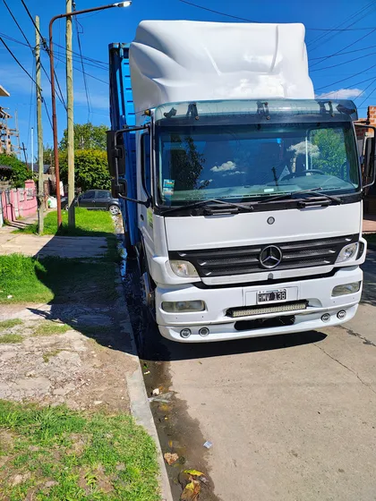 Mercedes Benz Atego 1418 Md 2008 Caja Todo Puerta Y Pala