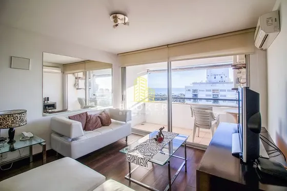 Oportunidad Venta De Apartamento 2 Dormitorios Piso Alto Con Vista A Toda La Mansa. Punta Del Este, Uruguay.