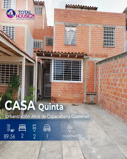 Casa En Venta  Altos De Copacabana, Municipio Plaza Guarenas 