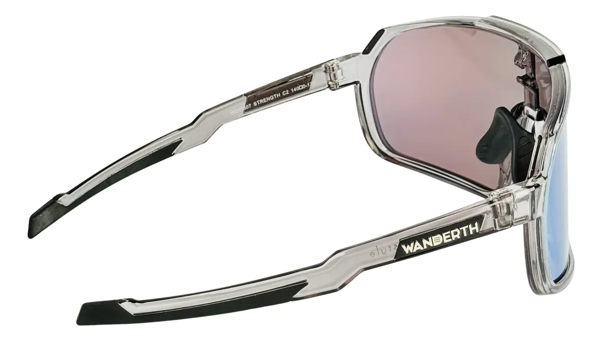 Wanderth Lentes Strength Agua Gris Cristal