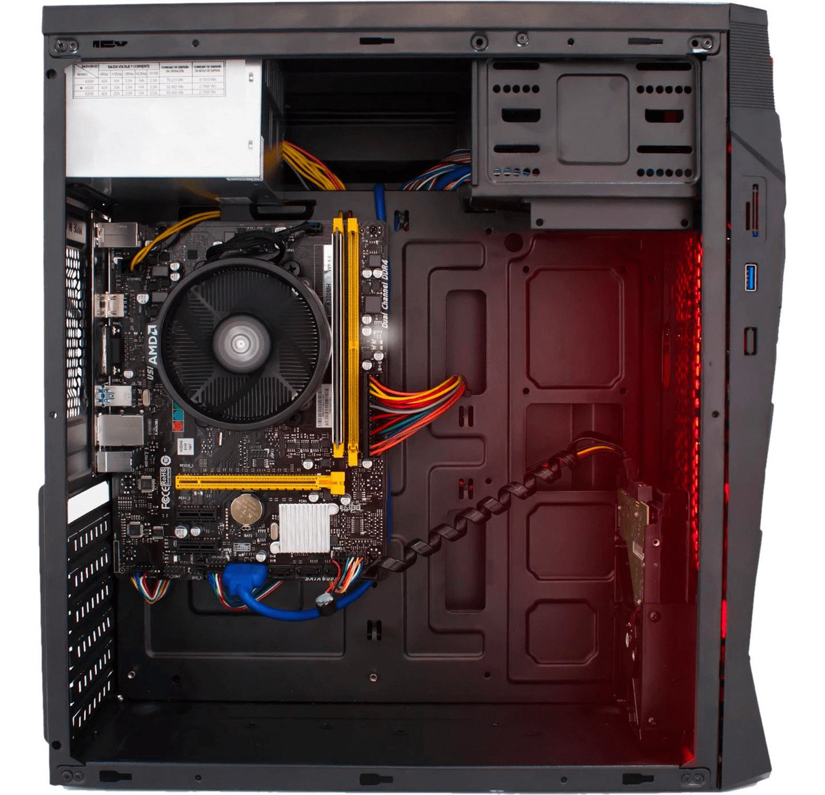 Xtreme Pc Gamer Amd Radeon Vega 8 Ryzen 3 3200g 8gb 1tb Wifi Envío gratis