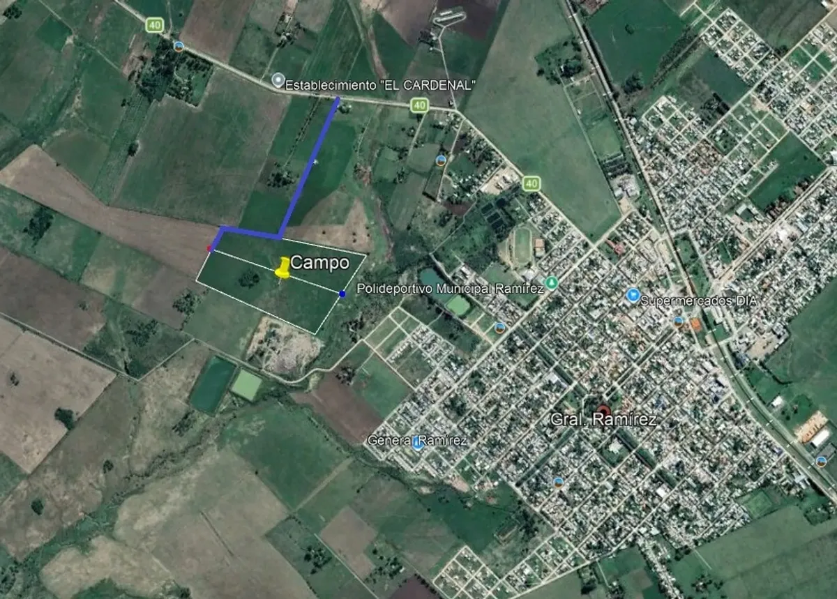 Field 10 Located Near the City of Ramírez