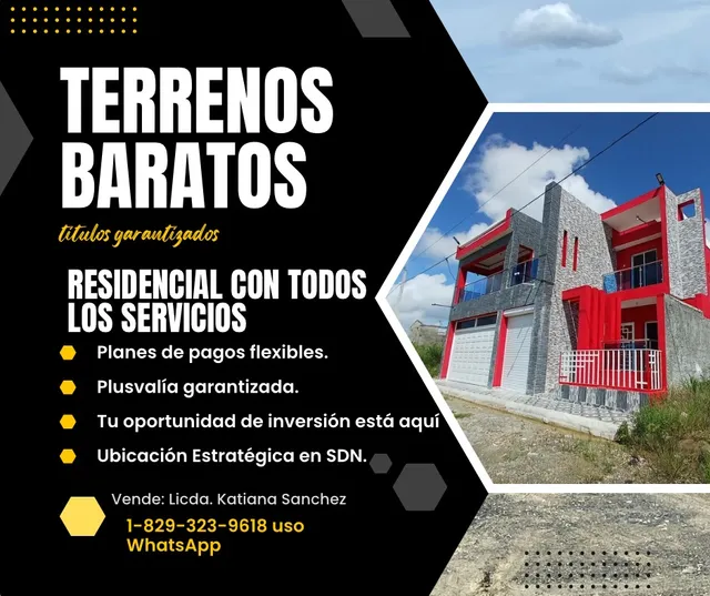 Terrenos En Villa Mella Con Titulos Y Baratos. 
