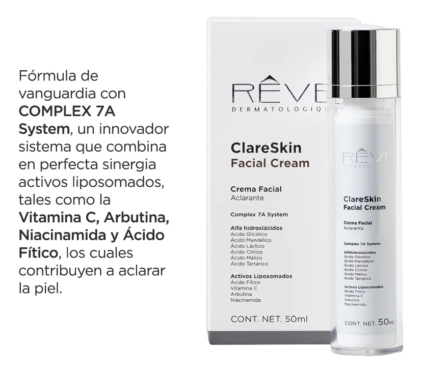 Reve Claseskin Crema Aclarante Facial Manchas 50ml