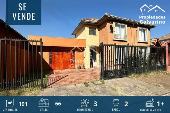 Casa En Venta De 3 Dorm. En Altos De Quilicura