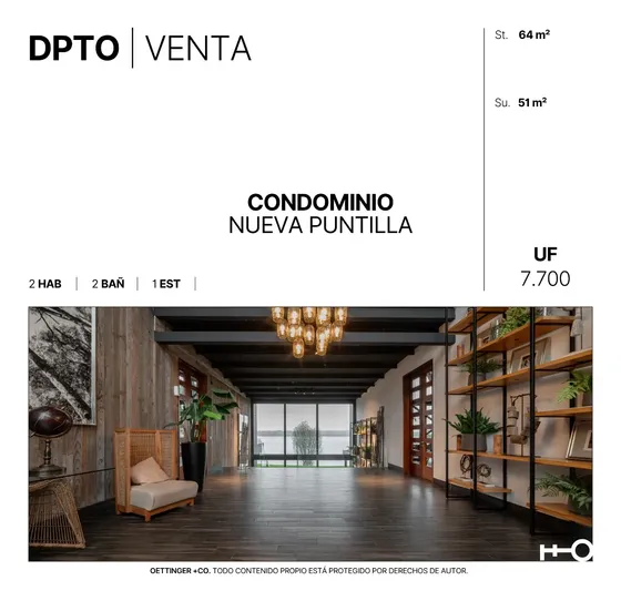 Departamento En Venta - Condominio La Nueva Puntilla