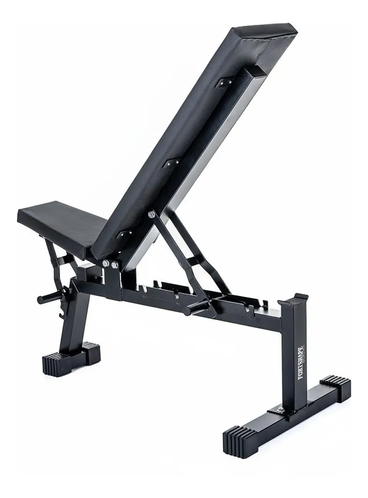 Banco Musculação Para Academia Regulável 120cm 300kg Fortshape Equipamentos Fitness - Imagem 2
