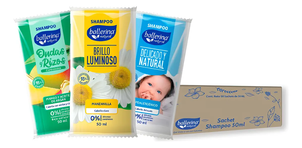 SACHET BALLERINA SHAMPOO VARIEDADES
