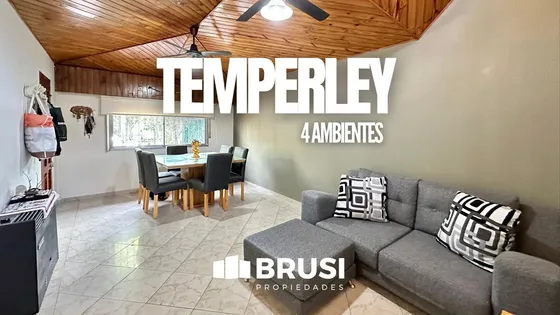 Casa De 4 Ambientes En Venta, Temperley 