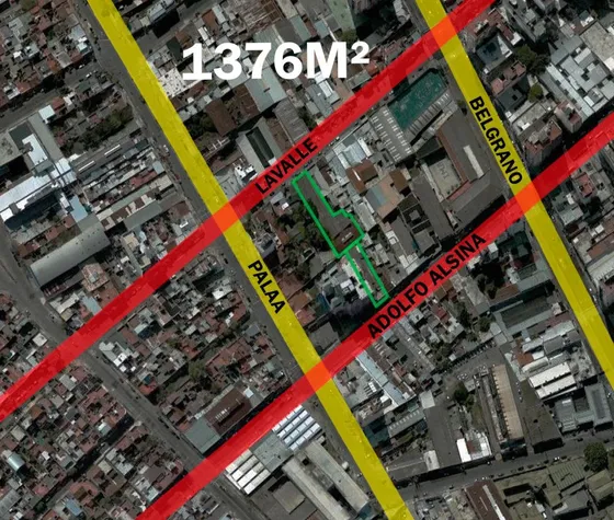 Terreno En Venta - 1.376mts2 - Avellaneda