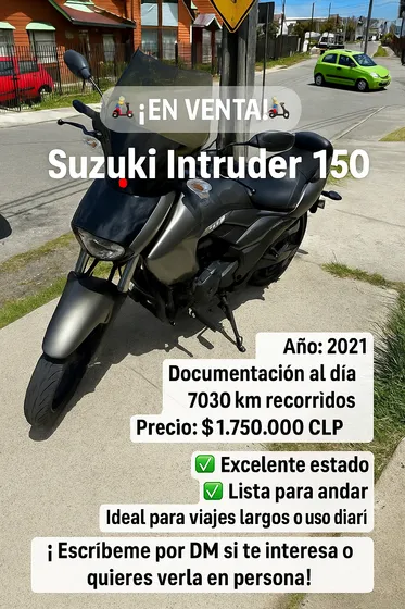 Suzuki Intruder 2021 150cc
