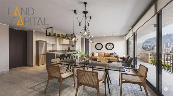Departamento En Venta De 2 Dorm. 2 Baños En Providencia