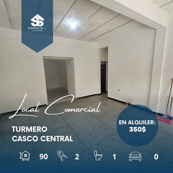 Se Alquila Local En Casco Central De Turmero Aragua 