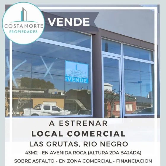 Local Comercial A Estrenar - Las Grutas, Rio Negro