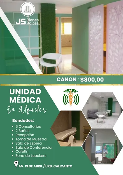 Local En Alquiler Amoblado Ideal Para Unidad Médica Sin Cobro De Condominio. Avenida 19 De Abril. 002jsc