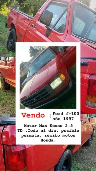 Ford F-100 2.5 I Xl Aa