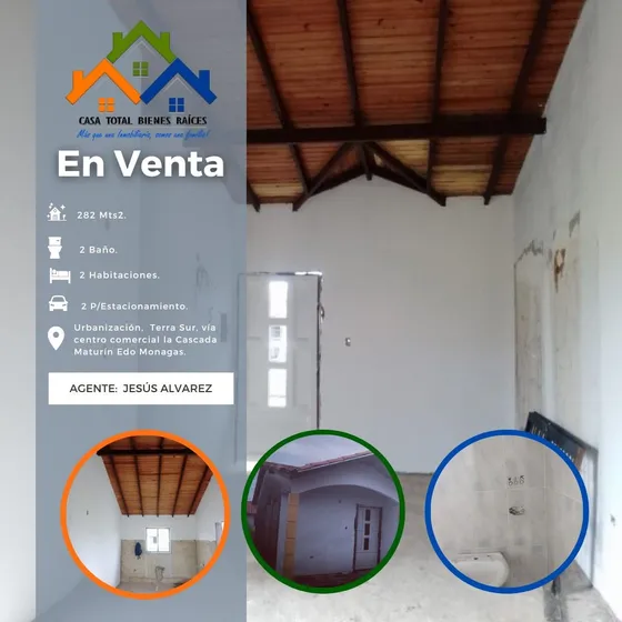 Se Vende Casa En La Urbanizacion Puertas Del Sur, Via La Cascada