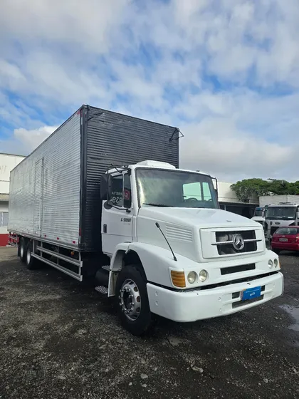 Mb L 1620 6x2 Ano 2009 Bau 10,00mts Ñ Atego 2425 24250 2428