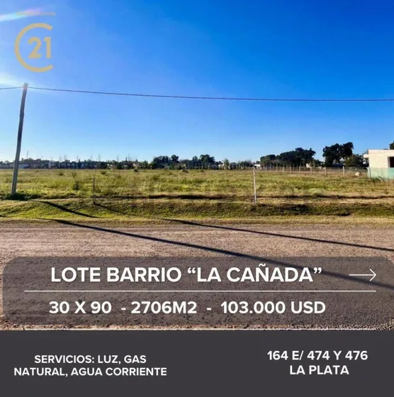 Venta De Lote En City Bell, La Plata