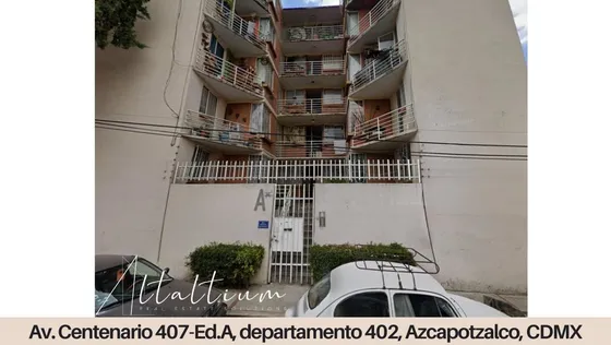 Departamento En Venta Av. Centenario No. 407, Edificio A, Depto. 402, Nextengo, Azcapotzalco, Cdmx.. Vg5-di