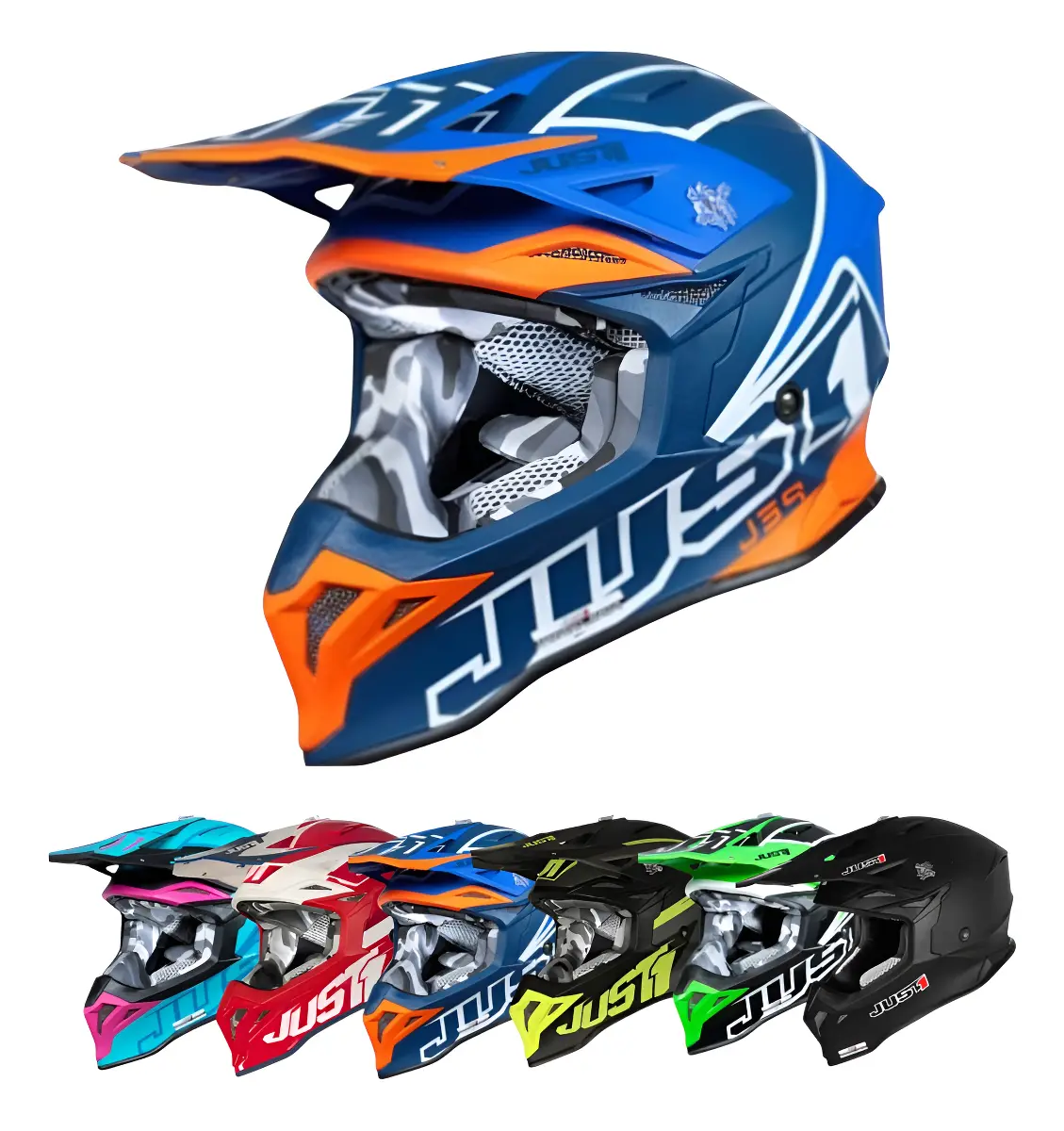 Capacete Just1 J39 Trilha Motocross Proteção Moto Enduro