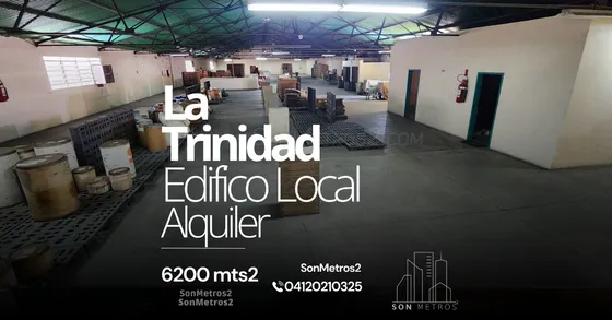 Local Comercial Edificio Deposito Oficina En Alquiler Zona Ind De La Trinidad 6200 Mts2 Sonmetros2