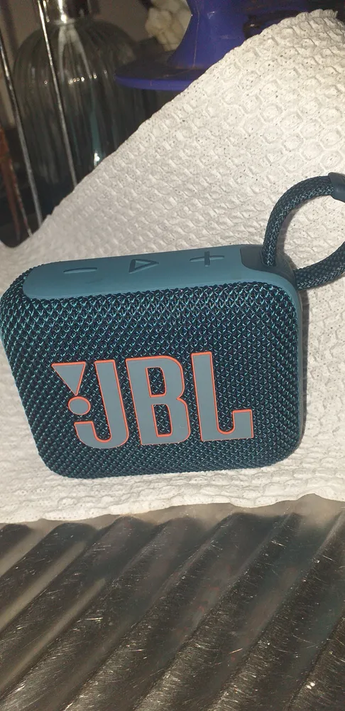 Caixa De Som Bluetooth Portátil Go 4 Jbl Cor Branca - Imagem 2