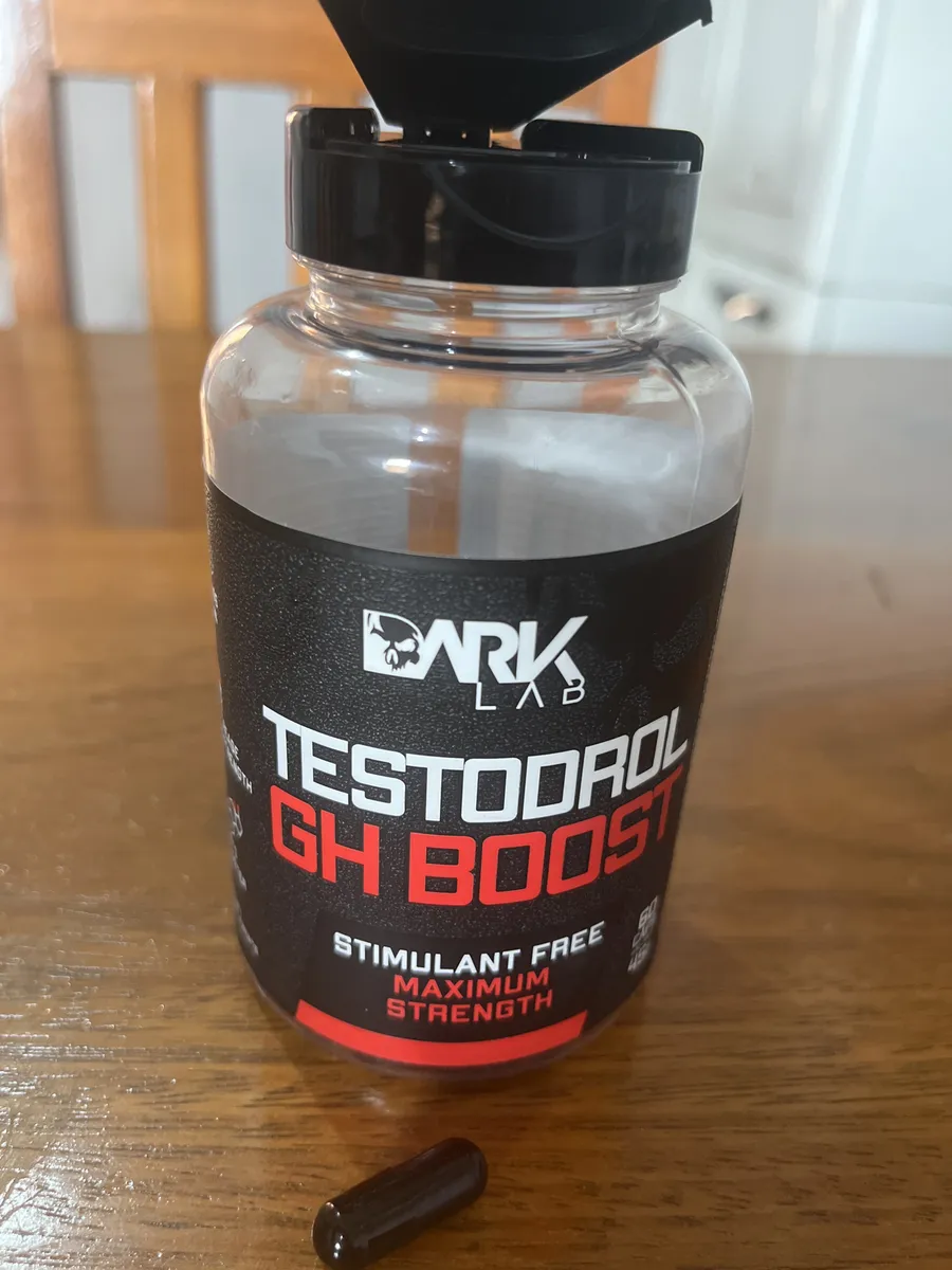 Testo Precursor Gh Booster Dark Lab 60 Capsulas Sem Sabor